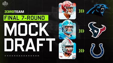 The NFL Mock Draft Simulator allows you to become the GM of your favorite team(s). . 7 round nfl mock draft simulator